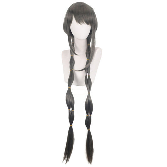 Danganronpa V3: Killing Harmony Tenko Chabashira Deep Green Cosplay Wig