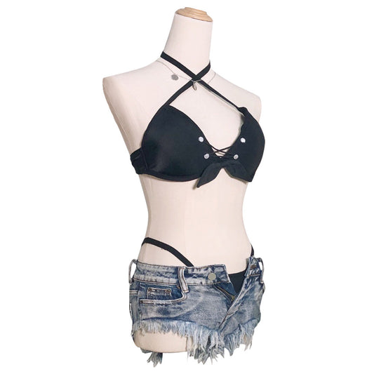 Azur Lane MNF Jean Bart Swimsuit Cosplay Costume
