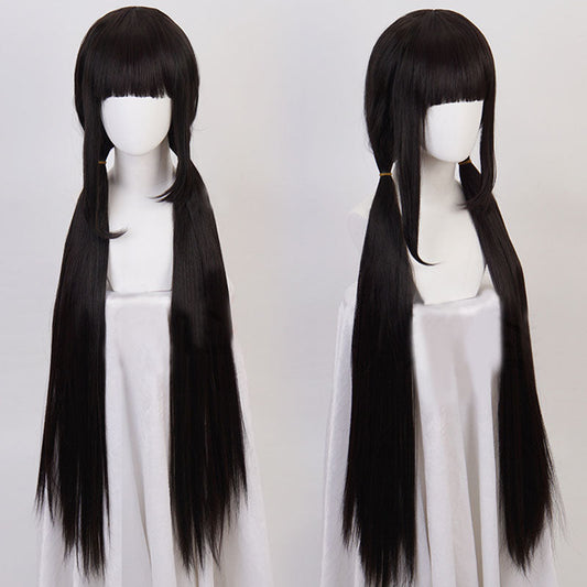 Danganronpa V3: Killing Harmony Maki Harukawa Black Cosplay Wig