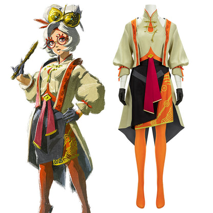 The Legend of Zelda: Tears of the Kingdom Purah Cosplay Costume