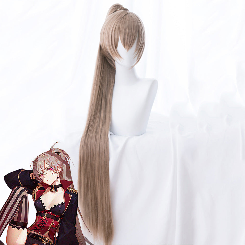 Azur Lane MNF Jean Bart Light Brown Cosplay Wig