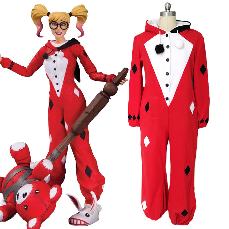 DC Suicide Squad Harley Quinn Cosplay Kostüm
