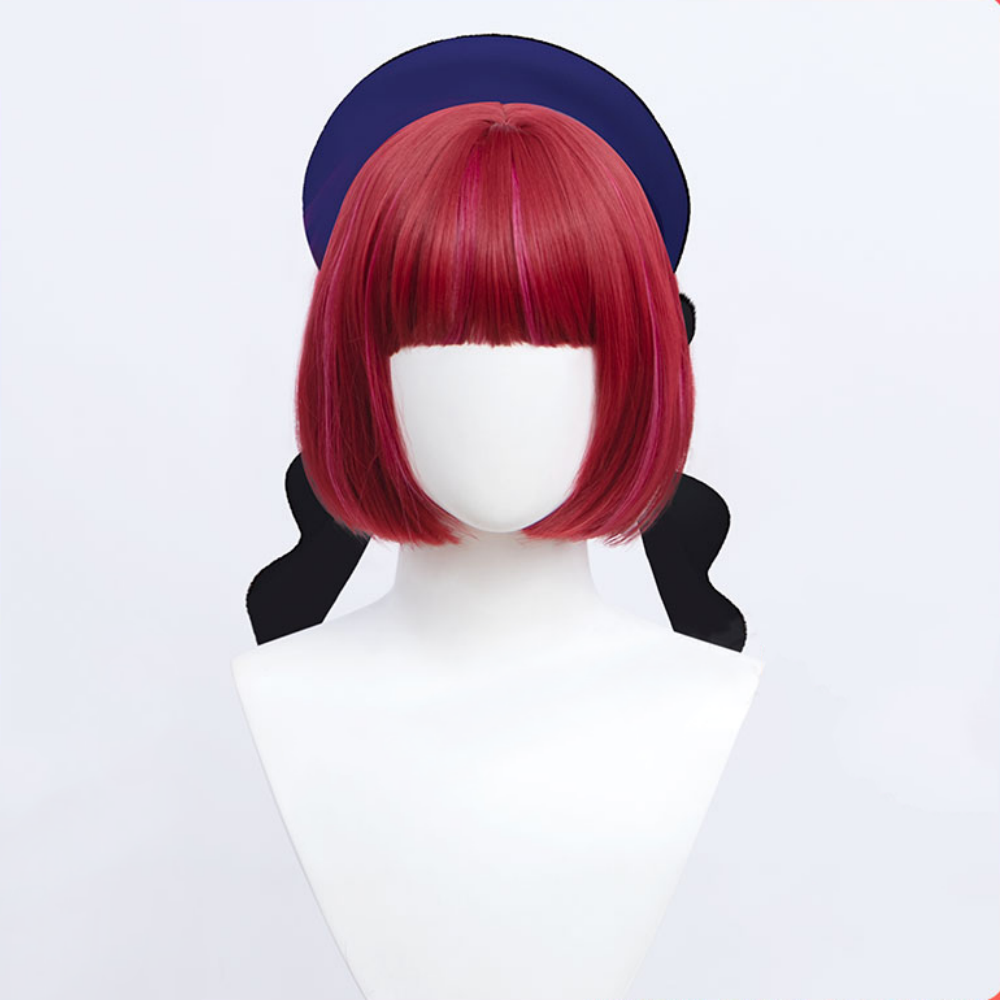 OSHI NO KO Anime Kana Arima Red Cosplay Wig