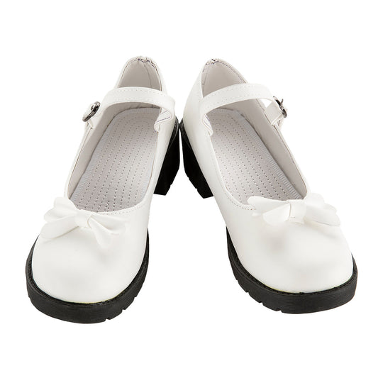 Danganronpa Dangan Ronpa : Trigger Happy Havoc Chihiro Fujisaki White Cosplay Shoes