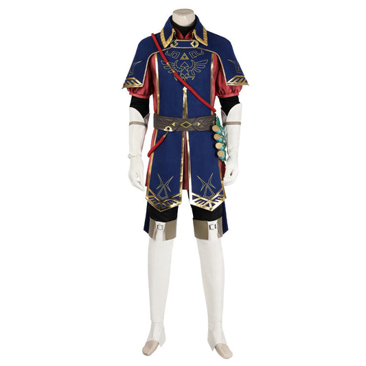 The Legend of Zelda: Tears of the Kingdom Link Königliche Garde Uniform Cosplay Kostüm