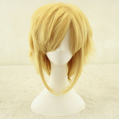 The Legend of Zelda Zeruda no Densetsu Link Golden Cosplay Wig