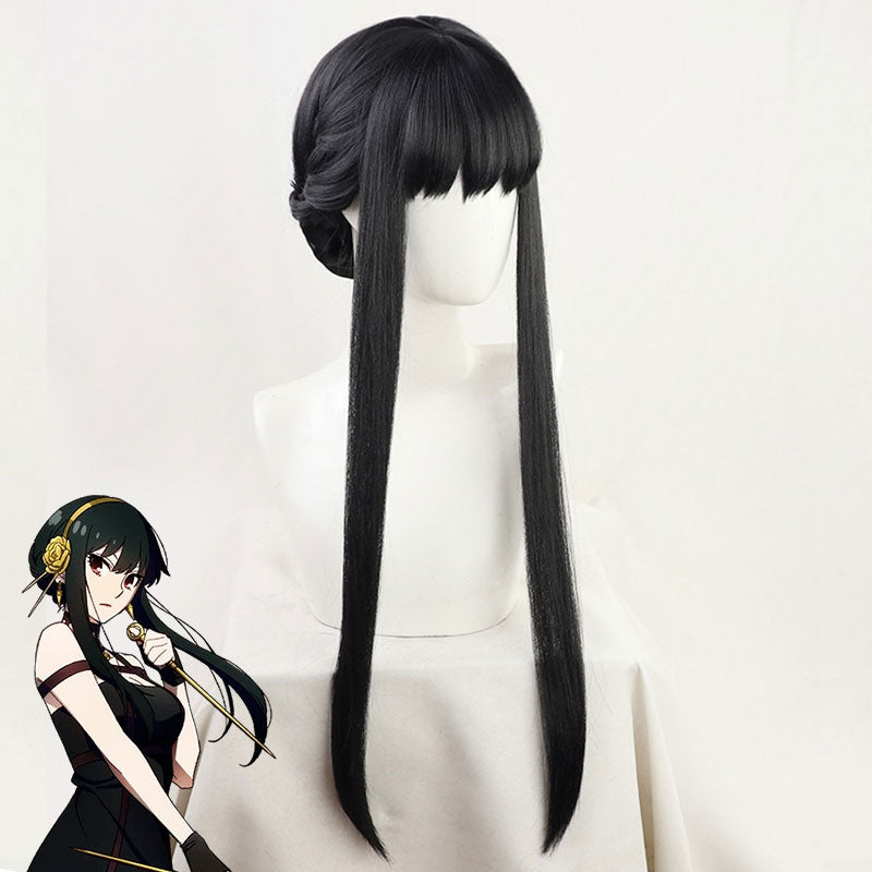 SPY×FAMILY Yor Forger Black Cosplay Wig