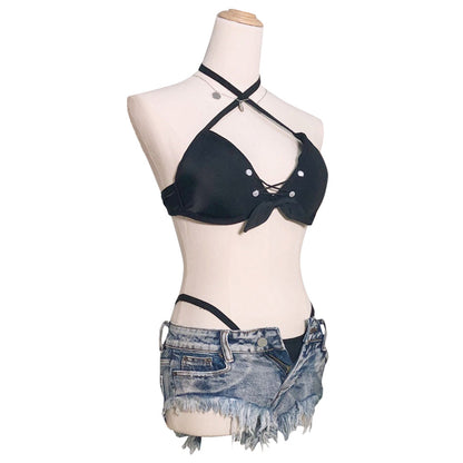 Azur Lane MNF Jean Bart Swimsuit Cosplay Costume