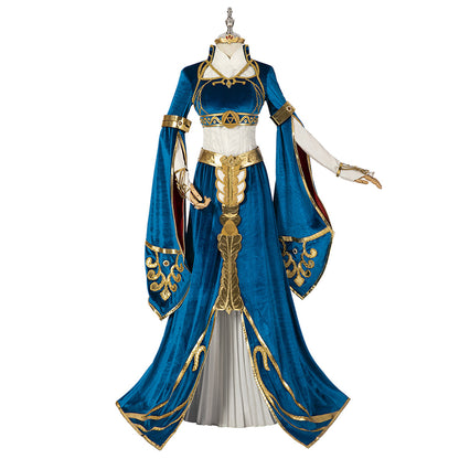 The Legend of Zelda Breath of the Wild Prinzessin Zelda Premium Edition Cosplay Kostüm