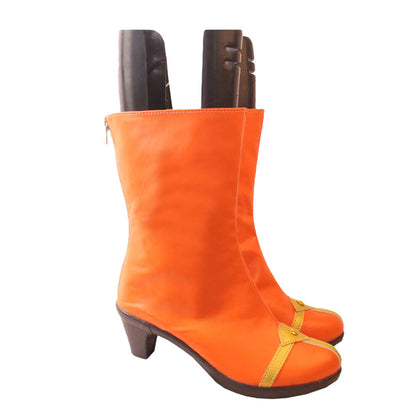 The Legend of Zelda: Tears of the Kingdom Purah Orange Cosplay-Schuhe