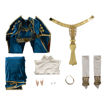 The Legend of Zelda Breath of the Wild Prinzessin Zelda Premium Edition Cosplay Kostüm