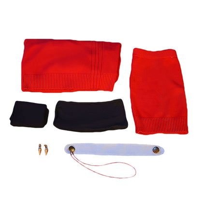SPY X FAMILY Yor Forger Famliy Red Sweater Cosplay Costume