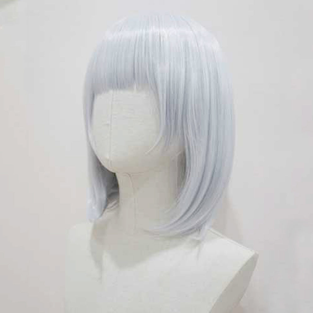 Azur Lane Dido Bisque Doll Silver White Cosplay Wig
