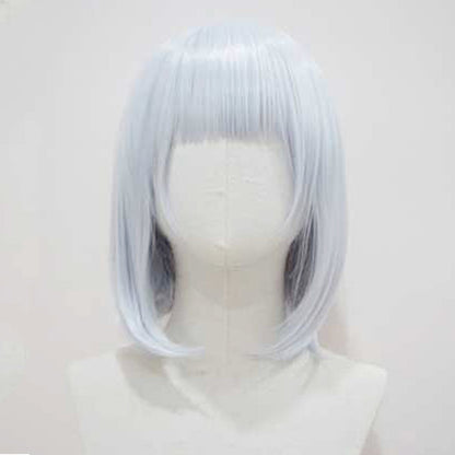 Azur Lane Dido Bisque Doll Silver White Cosplay Wig