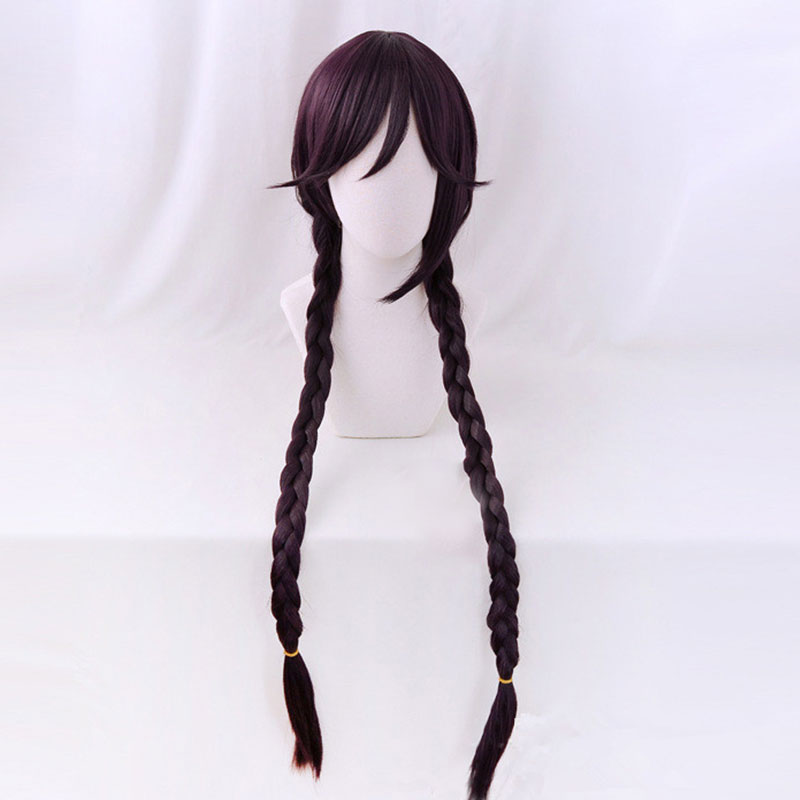 Perruque de cosplay DanganRonpa Dangan Ronpa Touko Fukawa Deep Purple
