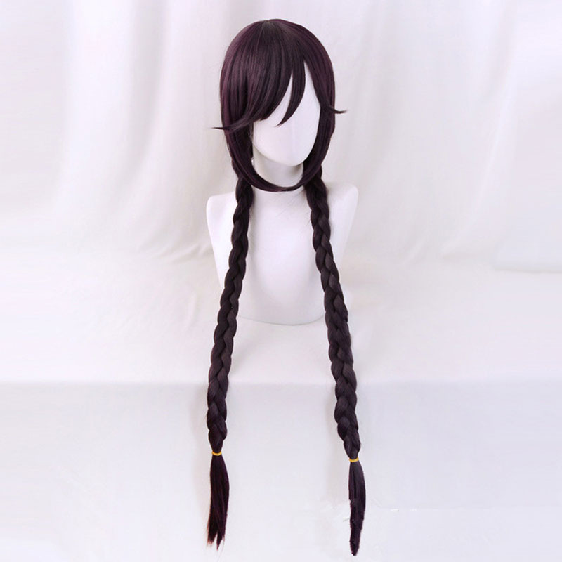 Perruque de cosplay DanganRonpa Dangan Ronpa Touko Fukawa Deep Purple