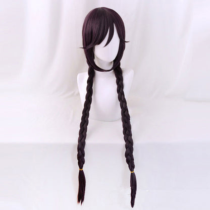 Perruque de cosplay DanganRonpa Dangan Ronpa Touko Fukawa Deep Purple