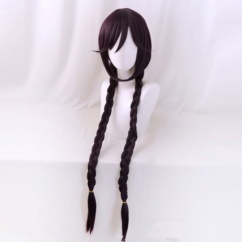 Perruque de cosplay DanganRonpa Dangan Ronpa Touko Fukawa Deep Purple