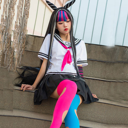 Danganronpa Dangan Ronpa 2: Goodbye Despair Ibuki Mioda Costume de Cosplay Halloween