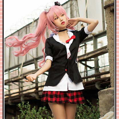 Danganronpa Dangan Ronpa : Trigger Happy Havoc Junko Enoshima Cosplay Costume