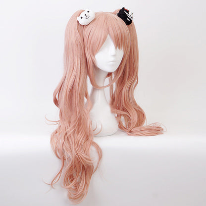 Danganronpa: Trigger Happy Havoc Junko Enoshima Orange Pink Cosplay Wig