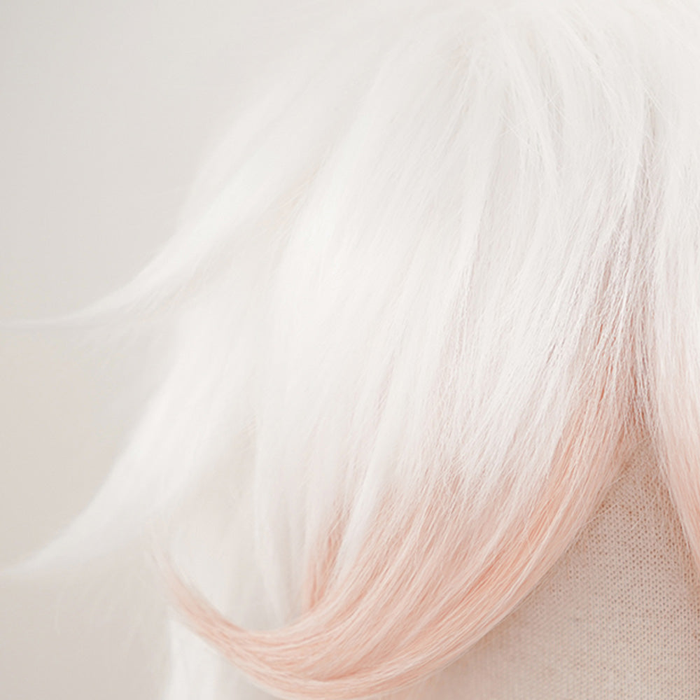 Super Danganronpa 2 Komaeda Nagito Perruque Cosplay Rose Blanche