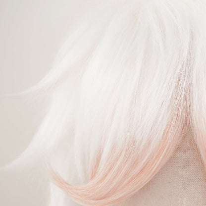 Super Danganronpa 2 Komaeda Nagito Perruque Cosplay Rose Blanche