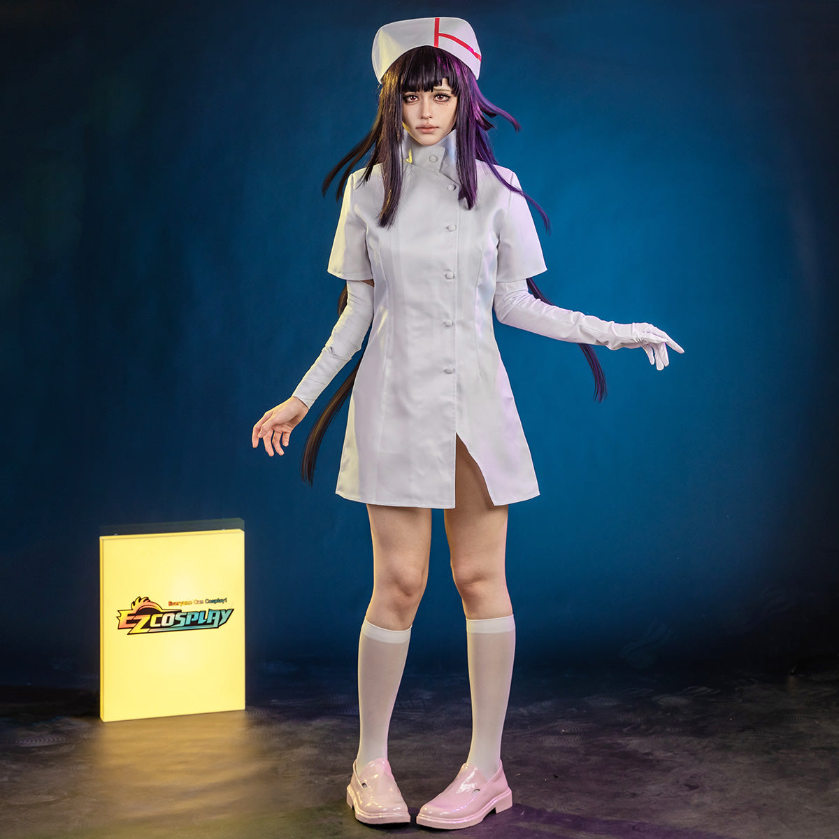 Super Danganronpa Dangan Ronpa 2 Mikan Tsumiki Cosplay Costume