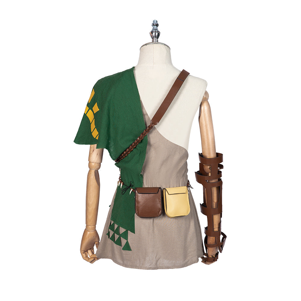 The sequel to The Legend of Zelda: Breath of the Wild 2 Link Cosplay Costume
