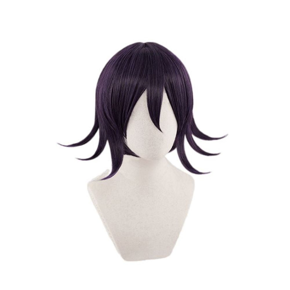 Perruque de Cosplay violette Kokichi Oma Danganronpa Dangan Ronpa V3: Killing Harmony