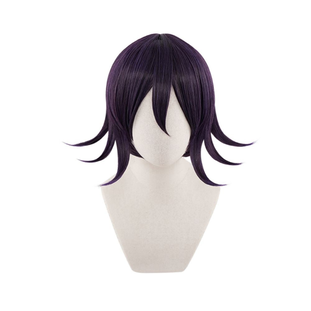 Perruque de Cosplay violette Kokichi Oma Danganronpa Dangan Ronpa V3: Killing Harmony