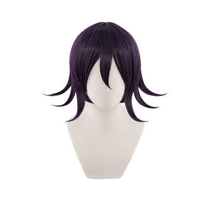 Perruque de Cosplay violette Kokichi Oma Danganronpa Dangan Ronpa V3: Killing Harmony