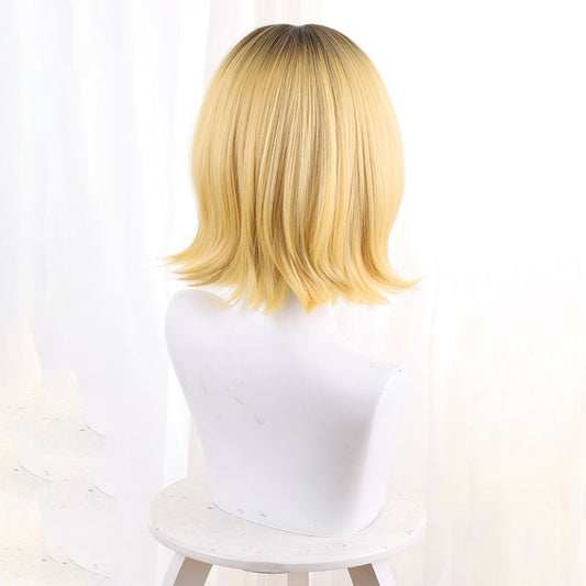 Oshi no Ko Anime Mem-Cho Golden Cosplay Wig