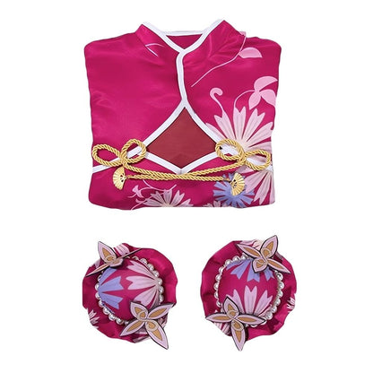 OSHI NO KO Anime Ruby Hoshino Cheongsam Cosplay Kostüm