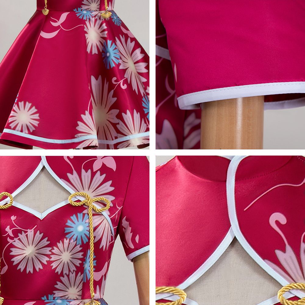 OSHI NO KO Anime Ruby Hoshino Cheongsam Cosplay Kostüm