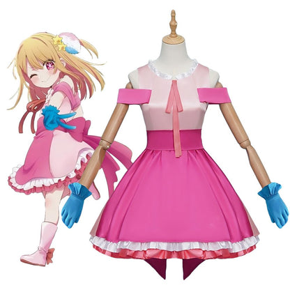 OSHI NO KO Anime Ruby Hoshino Idol Outfit Cosplay Costume