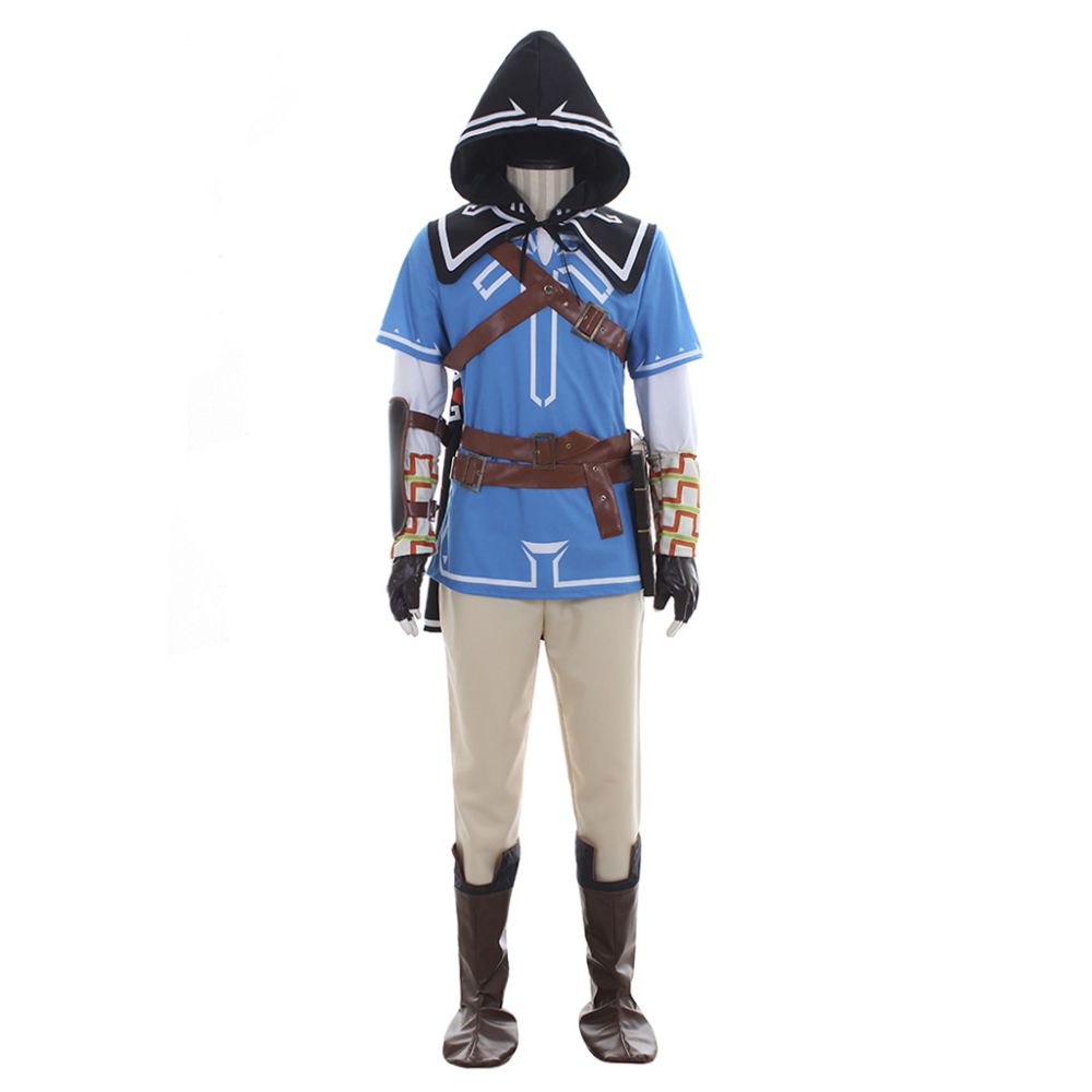 The Legend of Zelda: Breath of the Wild Link Cosplay Costume