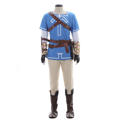 The Legend of Zelda: Breath of the Wild Link Cosplay Costume