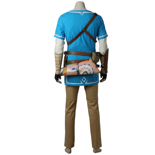 The Legend of Zelda: Breath of the Wild Link Cosplay Costume - Premium Edition