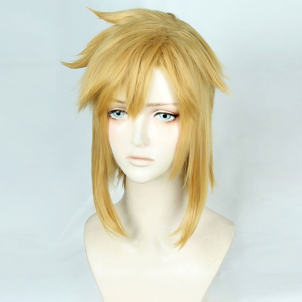 The Legend of Zelda: Breath of the Wild Link Gloden Cosplay Wig
