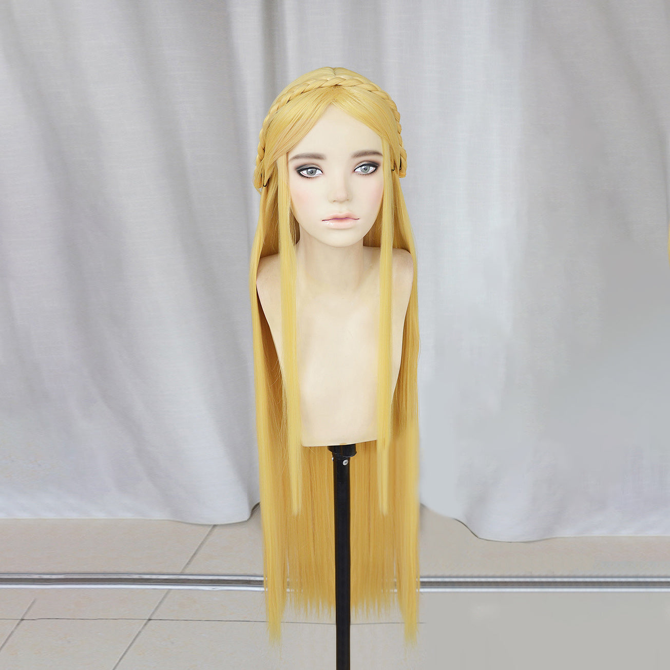 The Legend of Zelda: Breath of the Wild Princess Zelda Golden Cosplay Wig