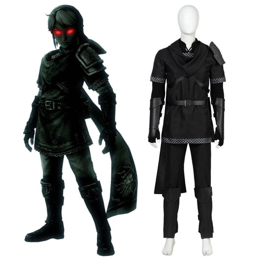 The Legend of Zelda: Tears of the Kingdom Dark Link Cosplay Costume