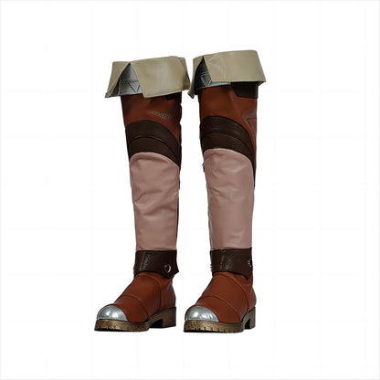 The Legend of Zelda: Tears of the Kingdom Prinzessin Zelda Braune Schuhe Cosplay Stiefel
