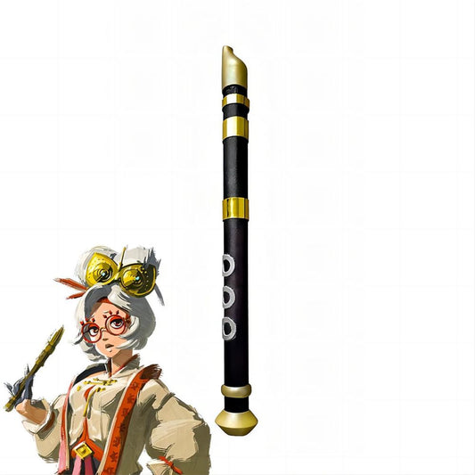 The Legend of Zelda: Tears of the Kingdom Purah Flute Cosplay Accessory Prop
