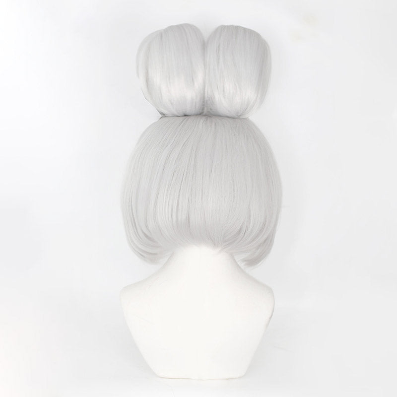 The Legend of Zelda: Tears of the Kingdom Purah Silver Cosplay Wig