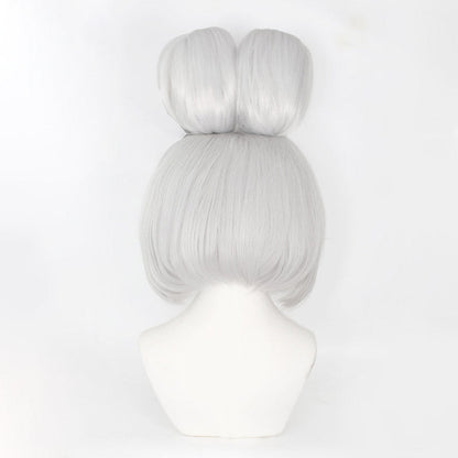 The Legend of Zelda: Tears of the Kingdom Purah Silver Cosplay Wig