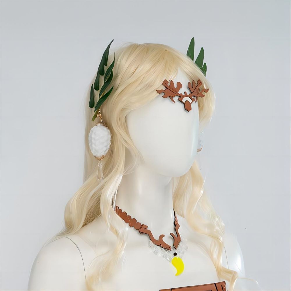 The Legend of Zelda: Tears of the Kingdom Queen Sonia Golden Cosplay Wig