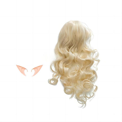 The Legend of Zelda: Tears of the Kingdom Queen Sonia Golden Cosplay Wig