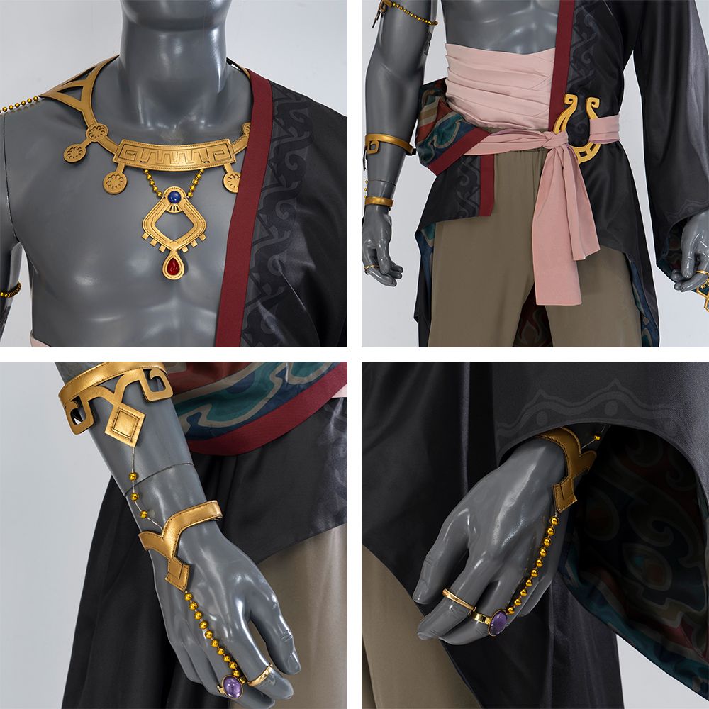 The Legend of Zelda: Tears of the Kingdom Der mächtige Dämonenkönig Ganondorf Cosplay-Kostüm